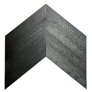 Multilayer Wood Flooring - New Design Black Metallic Paint Engineered Oak Waterproof Chevron Flooring for Household