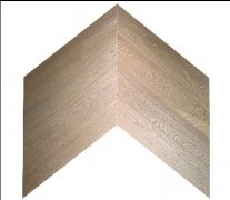Multilayer Wood Flooring - New Design Natural Metallic Paint Engineered Oak Chevron Flooring for Household