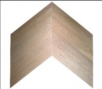 Multilayer Wood Flooring - New Design Natural Metallic Paint Engineered Oak Chevron Flooring for Household