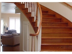 Wooden Staircased - New Designs Oak Solid Wood Staircase