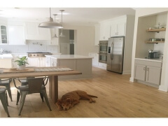 Solid Wood Flooring - Brushed Natural Oak Solid Wood Flooring