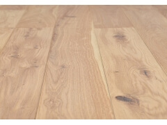 Solid Wood Flooring - Brushed Natural Oak Solid Wood Flooring
