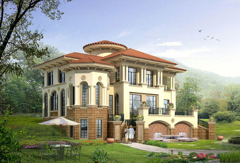 Project - Luxury Villa Estate, Brick, Qixin Road 3118 Poly, Spain