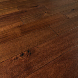 Solid Wood Flooring - Smooth Natural Acacia Solid Wood Flooring