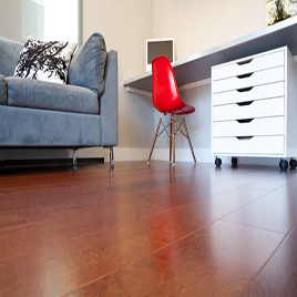 Solid Wood Flooring - New Champagne Color Smooth Surface Maple Hardwood Flooring