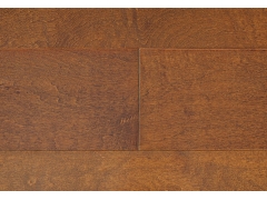 Solid Wood Flooring - New Champagne Color Smooth Surface Maple Hardwood Flooring