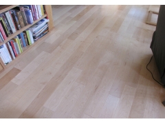 Solid Wood Flooring - UV Oil Finished Natural Maple Hardwood Flooring