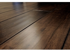 Multilayer Wood Flooring - 15mm Thickness Maple Coffee Color Wood Flooring