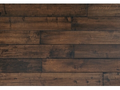 Multilayer Wood Flooring - 15mm Thickness Maple Coffee Color Wood Flooring