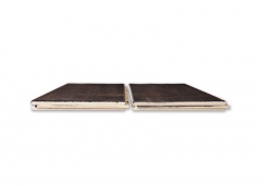 Multilayer Wood Flooring - 15mm Thickness Maple Coffee Color Wood Flooring