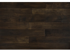 Multilayer Wood Flooring - Distressed Handscraped Brown Maple Wooden Flooring