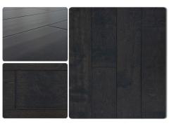 Solid Wood Flooring - Unique Design Dark Chocolate Maple Solid Wood Flooring
