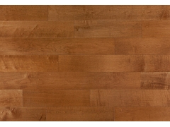 Multilayer Wood Flooring - Distressed Handscraped Brown Maple Wooden Flooring
