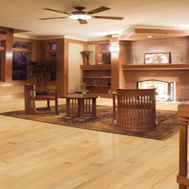 3 Layer Solid Wood Flooring - Natural Smooth 3 Layer Maple Solid Wood Flooring