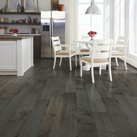 Solid Wood Flooring - Special Design Bronze Solid Maple Wood Flooring