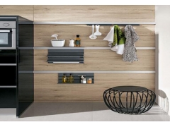 Wooden Cabinet - Glossy Surface Kitchen Cabinet With Zero Formaldehyde