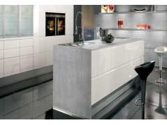 Wooden Cabinet - Technology Design Piano Lacquer Kitchen Cabinet