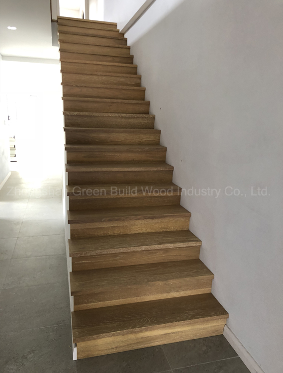 Project - Customized Oak Staircase & Oak Wooden Floor Project in Sydney, Australia