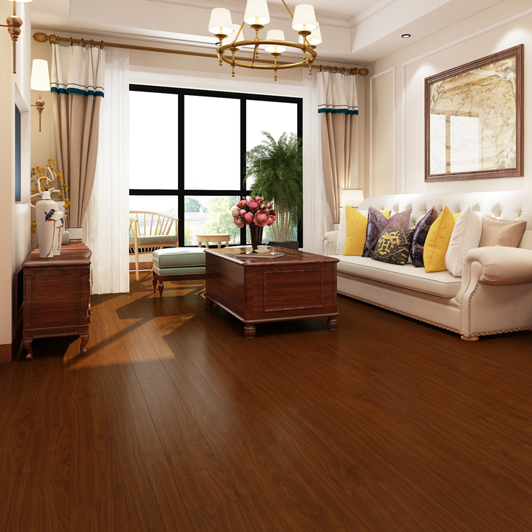 Multilayer Wood Flooring - KF2021 Red Engineered Wood Flooring