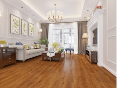 Multilayer Wood Flooring - KF2002 brown oak engineered wood flooring