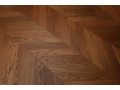 Solid Wood Flooring - Customs made Walnut Chevron Wood Flooring New 