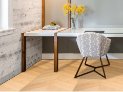 Solid Wood Flooring - Customs made Oak Herringbone Wood Flooring