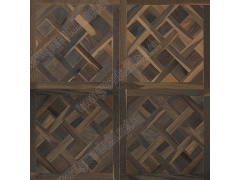 Linear Parquet - SMP003 Chemical Painted Oak Art Parquet Flooring Solid Wood Flooring