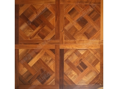 Linear Parquet - SMP006 Brown Teak Art Parquet Flooring Solid Wood Flooring