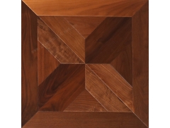 Linear Parquet - SMP010 Coffee Color Black Walnut Art Parquet Flooring Solid Wood Flooring