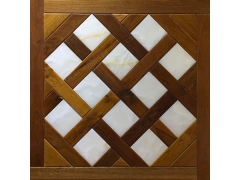 Linear Parquet - SMY015 Natural Color Oak Jade Wood Art Parquet Flooring Solid Wood Flooring