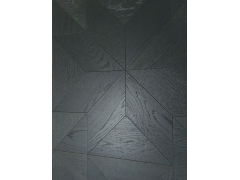 Art Parquet Flooring - SMP008 Black Color Wooden Art Parquet