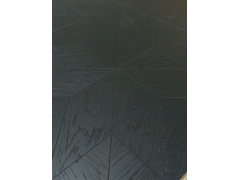 Art Parquet Flooring - SMP008 Black Color Wooden Art Parquet