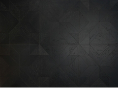 Art Parquet Flooring - SMP008 Black Color Wooden Art Parquet
