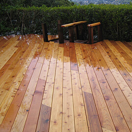 Outdoor Decking - Black Locust Decking