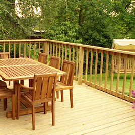 Outdoor Decking - Pine Decking