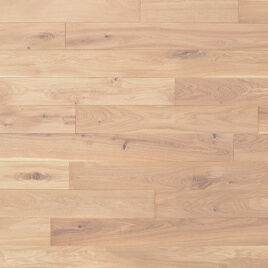 Solid Wood Flooring - Brushed Natural Oak Solid Wood Flooring
