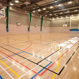 Sports Wooden Flooring - Maple Sports Wood Flooring