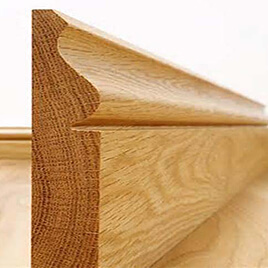Wooden Skirting - Oak Wood Skirting